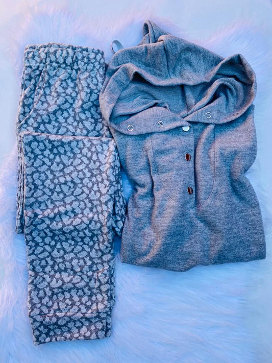 Pyjama pour femme avec capuche