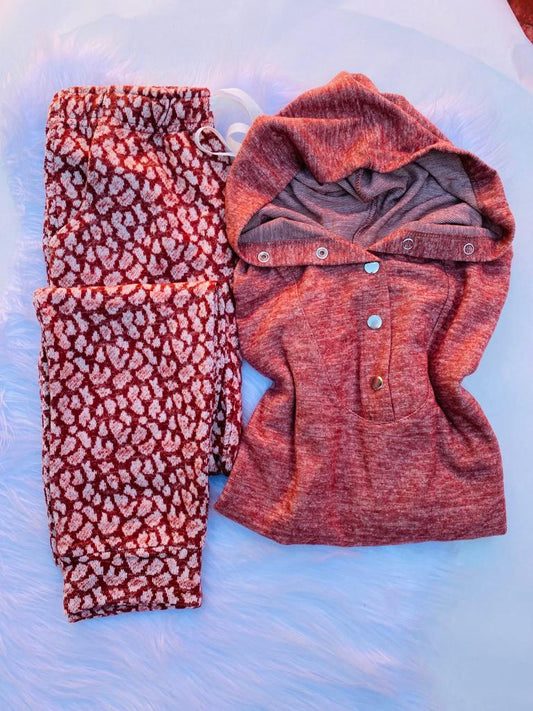 Pyjama pour femme avec capuche